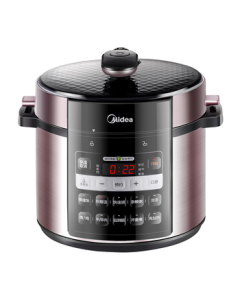 Midea Electric Pressure Cooker, 5L Large Capacity Smart Home Electric Pot with Dual Inner Pots, Non-Stick Coating, Multi-Function, Open Lid Cooking, Rice Cooker, Soup Maker, Pressure Cooker 50X3-301
