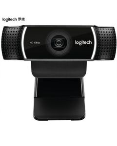 Logitech C920 PRO HD Webcam with Auto-Focus, Streamer Live Broadcast Camera, Video Conferencing, PC Webcam for Online Classes, Black
