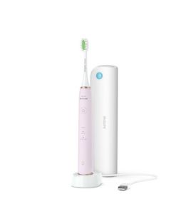 Philips (PHILIPS) Electric Toothbrush S5 Adult Couple's Whitening Brush with UV Sterilization Case HX2461/04 Rose Pink