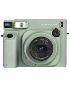 FUJIFILM instax Wide 400 Instant Retro Camera with Film - Birthday Gift WIDE 400 Grass Green (International Version) - National Day & Mid-Autumn Festival Gift