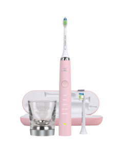 PHILIPS Sonicare DiamondClean Electric Toothbrush with DuPont Soft Bristles, 5 Cleaning Modes, Smart Timer, HX9362/67