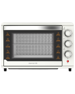 Joyoung Electric Oven KX-30J608, 30L Multifunctional Home Baking Oven with Timer and Temperature Control, Visual Pizza & Sweet Potato Oven [White]