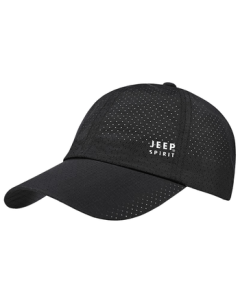 JEEP Men's Baseball Cap Summer Mesh Quick-Dry Sun Hat Unisex Sports Casual Hiking Sun Cap