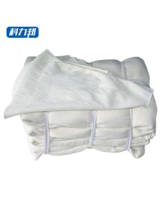 Kelibang Industrial Cotton Rags for Cleaning, Oil-Absorbent, Lint-Free, Non-Shedding Wiping Cloths for Machinery, White 1kg KBD3206