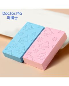 Dr. Ma Baby Bath Sponge Scrubber, Newborn Baby Bathing Sponge, Bathing Essential for Kids, 2-Pack