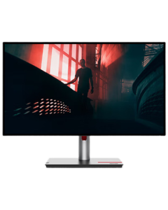 Lenovo 27-inch 2K Monitor with Hard Split Screen + Daisy Chain Technology, IPS Panel, DeltaE < 2, Factory Color Calibration, P27h-30