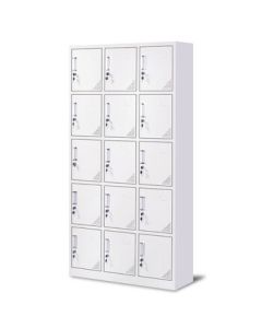 HC Storage Cabinet 15-Door Metal L900*W350*H1800mm