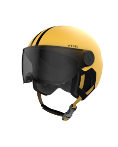 Decathlon Ski Helmet for Kids - Impact-Resistant, Breathable, Lightweight Professional Ski Gear Yellow (53-56cm) S 4667754