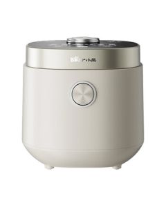 Bear Electric Rice Cooker 0-Fluorine Iron Pot Mini 1.6L Multi-Function Rice Cooker for 1-2 People with Smart Preset and Firewood Cooking DFB-C16R2