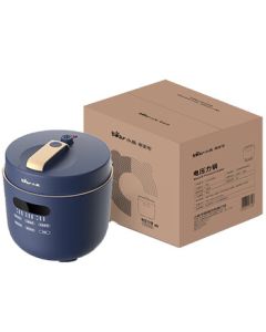 Bear Electric Pressure Cooker, Multi-functional Smart Programmable Electric Rice Cooker with Heat Preservation, Large 5L Capacity for Cooking, Stewing Meat, and Soup Making, Model YLB-A50M1