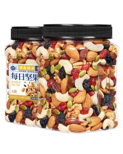 Mei Guo Shi Guang Daily Mixed Nuts 400g - Original Flavor Assorted Nuts, Roasted Dried Fruits, Cranberry Snacks for Mid-Autumn Festival, Leisure, and Pregnancy
