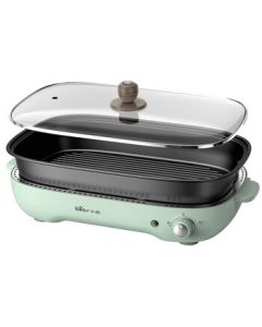 Bear Multi-Functional Electric Hot Pot, Electric Grill, Removable Home Cooking Pot DHG-C40D5 - 3 Removable Dishes & Adjustable Temperature - Highly Recommended