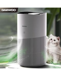 DAEWOO Air Purifier - Powerful Olfactory System, Golden Structure Filter, Microwave Radar Sensing Technology, Four-Sided Air Intake, Cyclonic High Airflow Strong Impact/JH03