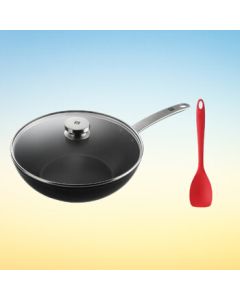 ZWILLING Small Silicone Spatula Set for Chinese Wok