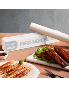 Wilton 30m Silicone Parchment Paper for Cake Rolls, Bread, Cookies, Egg Yolk Puff Pastry, Food Greaseproof Sheet, BBQ Oil-Absorbing Paper