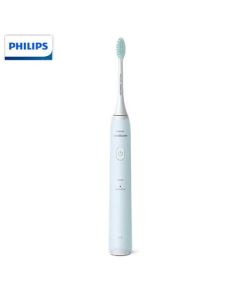 PHILIPS Sonic Electric Toothbrush for Gum Care, Rechargeable Soft Bristle Toothbrush with 2 Modes, 2-Minute Smart Timer, Couples Set HX2422/02