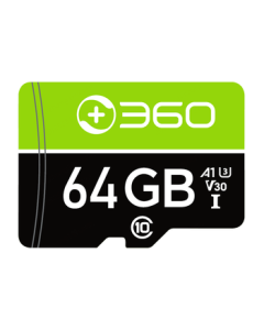 360 Memory Card 64GB TF (MicroSD) Card High-Endurance Dash Cam Memory