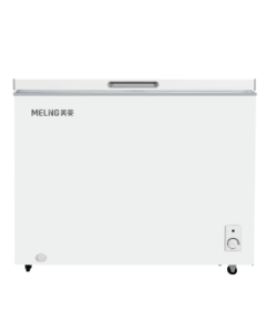 Meiling (MELING) 300L Household & Commercial Freezer, Single-Temperature Convertible Refrigerator/Freezer, Top Energy Efficiency, Large Freezing Capacity, Horizontal Convertible Freezer BC/BD-300DT