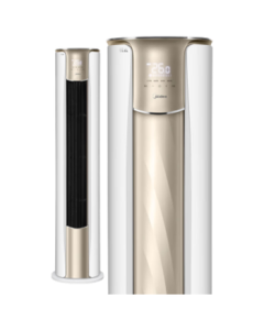 Midea 3 Ton Sharp Cloud 2nd Gen Inverter Air Conditioner, New Level 1 Energy Efficiency, Floor Standing AC Unit, Model: KFR-72LW/N8XHA1Ⅱ