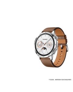 HUAWEI WATCH GT 4 46mm Camellia Brown with Genuine Leather Strap