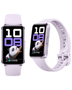 HUAWEI Band 10 NFC Edition Smart Band with Professional Sleep Analysis, Emotional Health, Aluminum Alloy Body, Heart Rate Monitoring, Sports Band, NFC Support - Flowing Light Purple
