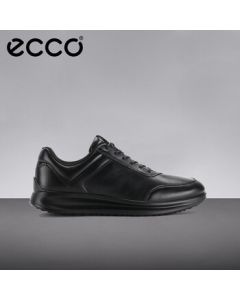 ECCO Men's Business Casual Outdoor Breathable Fashion Sneakers 20712401001 Black 42