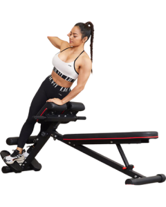 RIDO Roman Chair Hyperextension Bench Foldable Multi-function Dumbbell Bench Press Bench Home Gym Equipment TD35