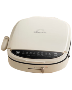 Bear Electric Pancake Maker, Household Multi-function Double-sided Heating Deepened Detachable Plates for Baking, Pancake, and Patty DBC-E17L2 with Removable Plates