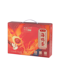 Beihai Impression Sea Duck Egg 70g*16pcs Gift Box - Guangxi Beihai Mangrove, Breakfast & Mid-Autumn Festival Gift, Direct Shipping Included