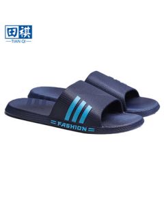 Tianqi Slippers Summer Sandals Bathroom Slippers 2138 Unisex Slippers (Minimum 2 Pairs) Dark Blue 42-43