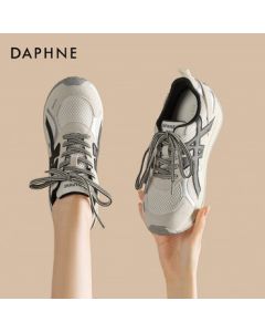 Daphne Mesh Training Shoes for Women, Summer New Breathable Casual Sneakers 4025404015 Beige Black 40