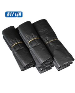 Kelibang Trash Bags 36*55cm/50pcs Double-sided 0.2mm Small Disposable Plastic Bags with Handles Commercial Vest-style Trash Bags KB1002