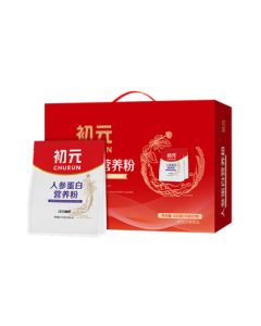 Chuyuan Jiangzhong Ginseng Protein Nutritional Powder Gift Box Whey Protein for Middle-Aged and Elderly, Mid-Autumn Festival Gift for Seniors 420g