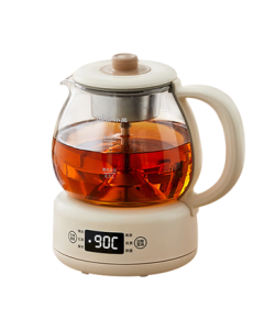 Bear (Bear) Tea Maker Teapot Health Pot Integrated Cooking Teapot Mini Steaming Tea Maker 316L Spray Stainless Steel Kettle Black Tea Set 1L ZCQ-F10N7