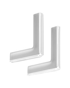 9i9 Window Corner Guards 10-Pack, Thermal Break Aluminum Window Baby Bump Protection, Range Hood Transparent Edge Table Corner A107