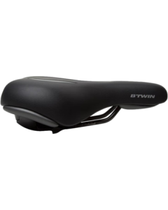 Decathlon Folding Bike Saddle Hollow Silicone Ergonomic City Bicycle Gel Seat 900754492