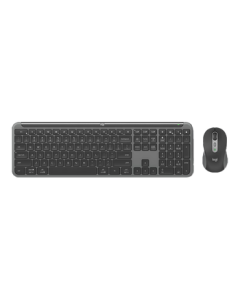 Logitech MK950 Wireless Bluetooth Keyboard and Mouse Combo - Ultra-Thin Quiet Dual-Mode Office Keyboard and Mouse Set with Bluetooth Wireless Kit
