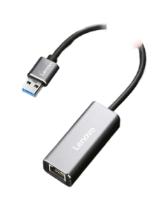 Lenovo USB3.0 Dock to Gigabit Ethernet Adapter, USB-C to RJ45 Wired Network Card Converter, Laptop Hub, USB Splitter for Xiaoxin