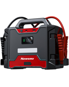 Newsmy [3C Certified] W100 Car Emergency Jump Starter Power Bank, 12V Heavy-Duty Booster for Diesel Trucks and Vehicles, Professional Auto Repair Shop Rescue Tool with 32,000mAh Capacity