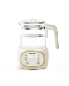AUX Constant Temperature Kettle Baby Bottle Warmer and Milk Maker, 1.3L Glass Water Boiler