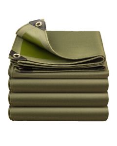 Dachang Lanyue Outdoor Truck Waterproof Sunproof Heavy-Duty Wear-Resistant Coated Tarpaulin - Traditional Canvas 10m*20m (Custom Sizes Available)