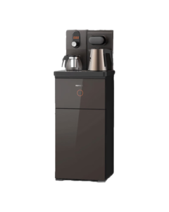 Joyoung Smart Touch-Control Tea Bar Water Dispenser, Household Standing Bottom-Mounted Bucket Automatic Water Filling with Remote Control, Barrel Water Tea Bar Machine, Warm Model JYW-WH410