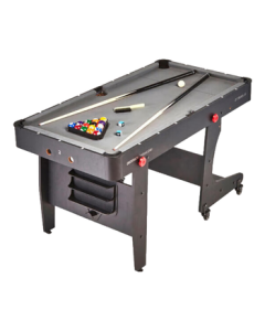 DECATHLON Foldable Mini Home Pool Table Grey One Size-4265219