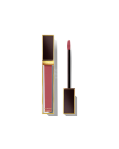 TOM FORD Black Gold Lip Lacquer TF22 Dewy Sakura White Peach TF Lip Gloss Cosmetics Birthday Gift for Women