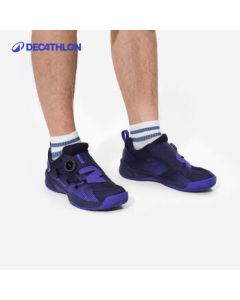 Decathlon Badminton Shoes Sports Shoes No-Tie Lacing System Training Shoes Breathable Cushioning - 5435330