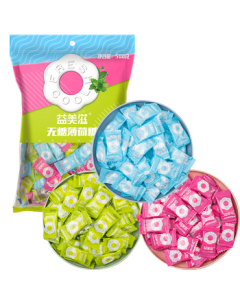 I'MINT Sugar-Free Peppermint Candy 500g, Fresh Breath, Snack, Hospitality Candy, Ring Candy