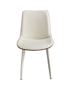 QuanU Home Soft Upholstered Dining Chair, Comfortable Backrest Chair for Long Sitting, Stool Furniture