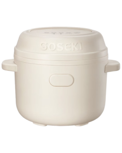 Soseki Mini Rice Cooker 1.5L, Compact Multi-functional Electric Pressure Cooker for 1-3 People, Small Household Rice Steamer with Micro-pressure Cooking