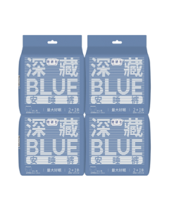 SheSociety Deep Hidden Blue Overnight Pants M-L Size 12pcs Comfort Pants Panty Liners JD Self-Operated