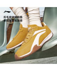 Li Ning Feilin TURBO Racing Shoes Women's Casual Sneakers 25 New T-Toe Thin Sole Breathable Versatile Sports Shoes AGLV236